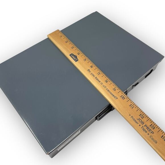 Klein Tools 54440 Mid Size 21 Compartment Storage Box Gray Grey Metal USA Made - Picture 11 of 12